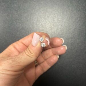 14k Gold Lab Grown Diamond Earrings